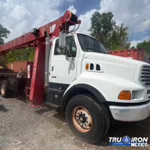 GRUA TITAN 2001 MANITEX 2892C SOBRE STERLING LT9500 DE 28 US TON